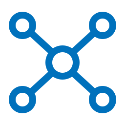 Networking and visibility icon